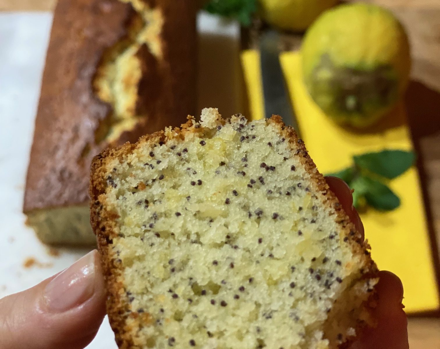 fetta cake al limone